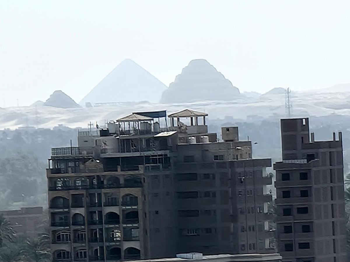 Appartamento Amazing Nile View&Pyramids Il Il Cairo Esterno foto